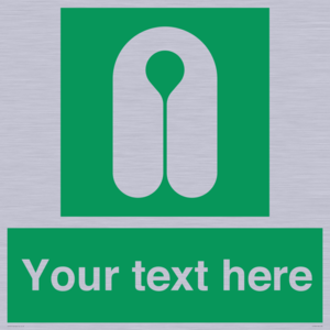 Custom sign safe condition Lifejacket